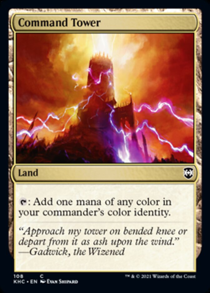 Command Tower [Kaldheim Commander] (KHC 108)
