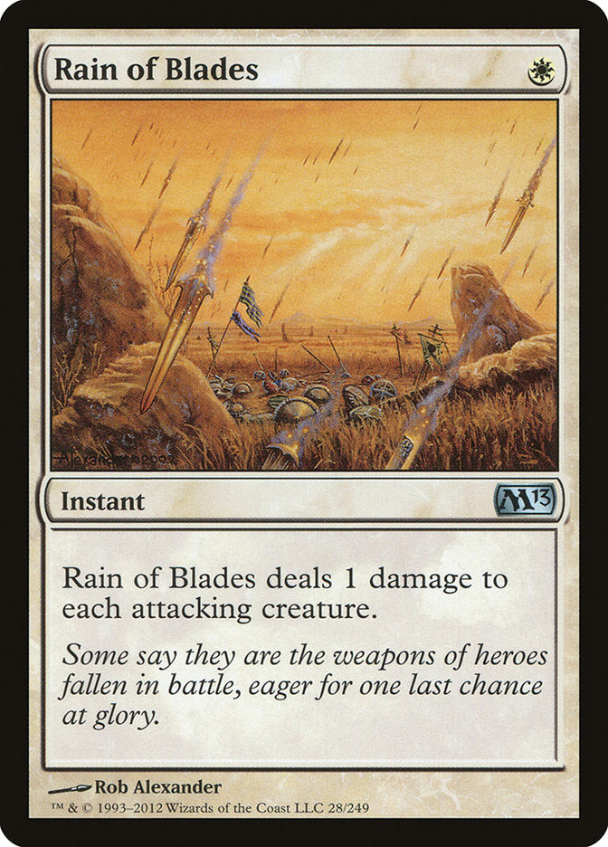Rain of Blades [Magic 2013] (M13 28)