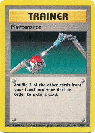 Maintenance (83/102) [Base Set]