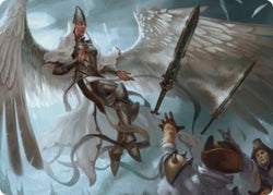 Angelic Quartermaster Art Card [Innistrad: Crimson Vow Art Series] (AVOW 5)
