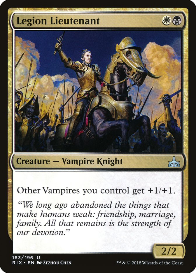 Legion Lieutenant [Rivals of Ixalan] (RIX 163)