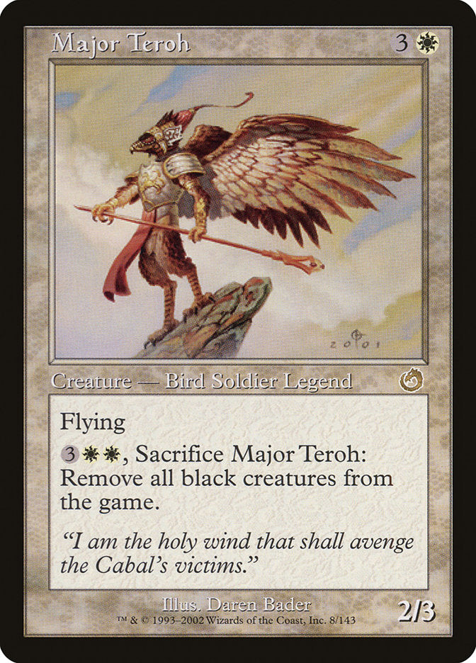 Major Teroh [Torment] (TOR 8)