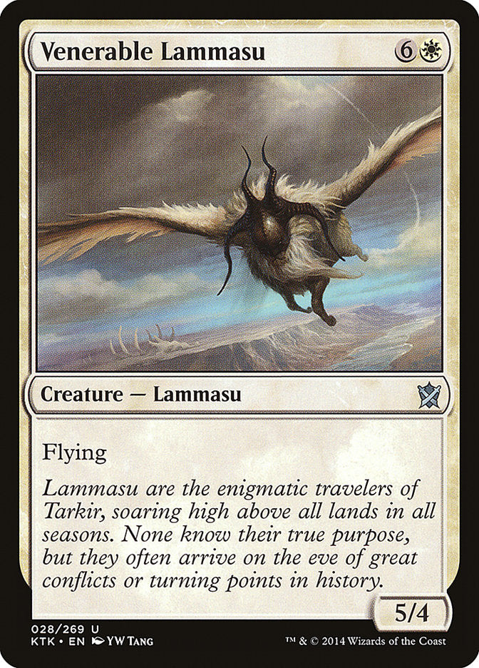 Venerable Lammasu [Khans of Tarkir] (KTK 28)