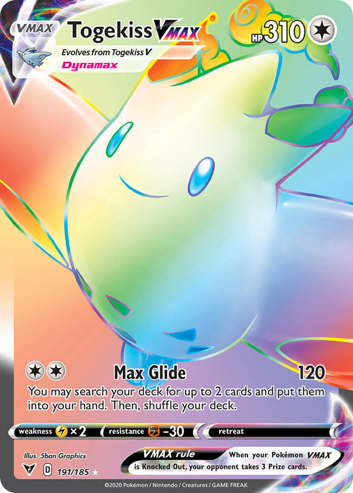 Togekiss VMAX (191) [Sword & Shield: Vivid Voltage]