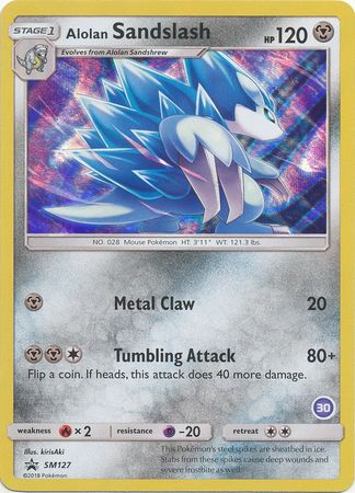 Alolan Sandslash (SM127) [Sun & Moon: Trainer Kit - Alolan Sandslash & Alolan Ninetales]