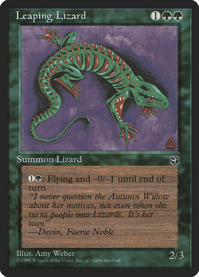 Leaping Lizard [Homelands] (HML 90)