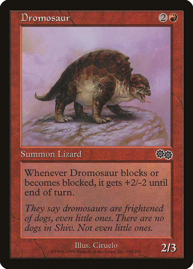 Dromosaur [Urza's Saga] (USG 182)