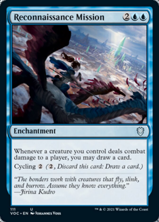Reconnaissance Mission [Innistrad: Crimson Vow Commander] (VOC 111)