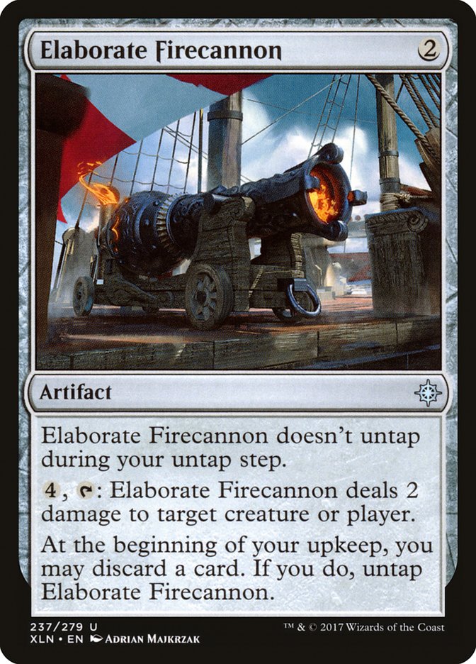 Elaborate Firecannon [Ixalan] (XLN 237)