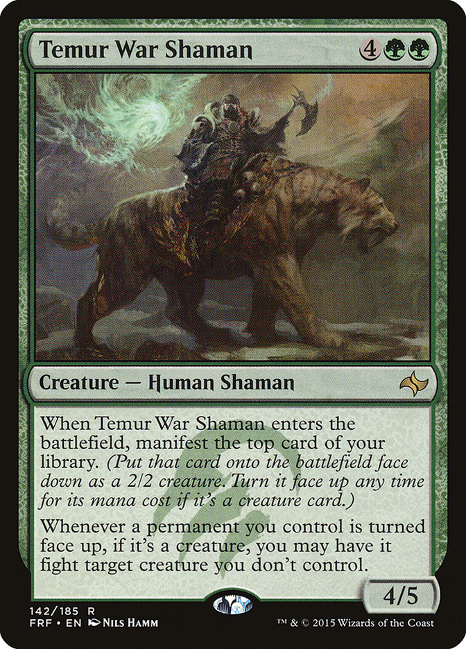 Temur War Shaman [Fate Reforged] (FRF 142)