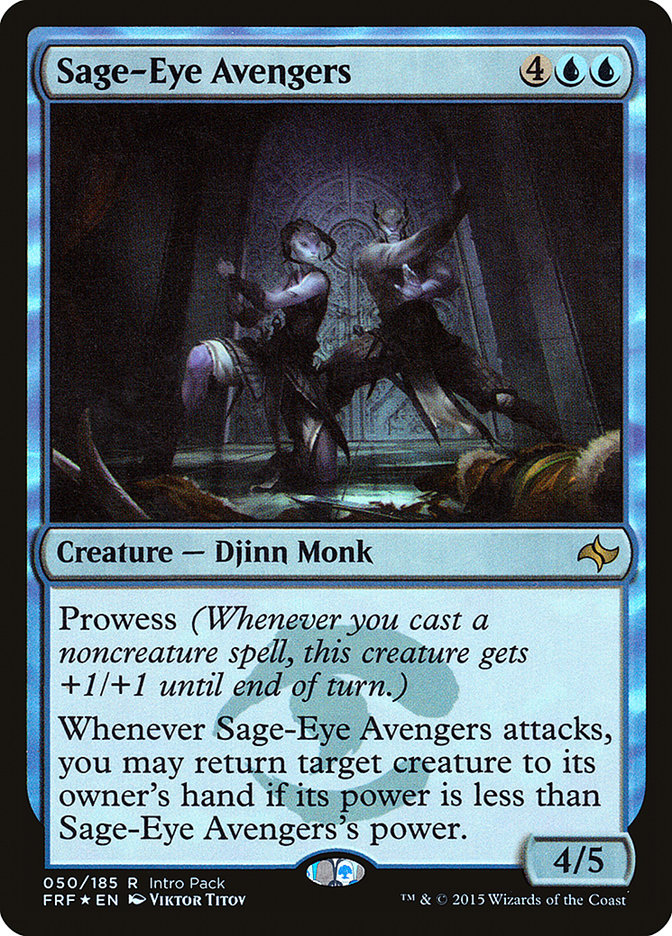 Sage-Eye Avengers (Intro Pack) [Fate Reforged Promos] (PFRF 50)