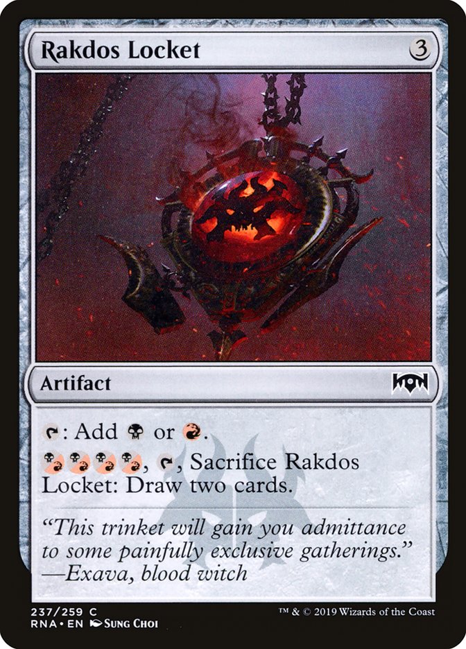 Rakdos Locket [Ravnica Allegiance] (RNA 237)