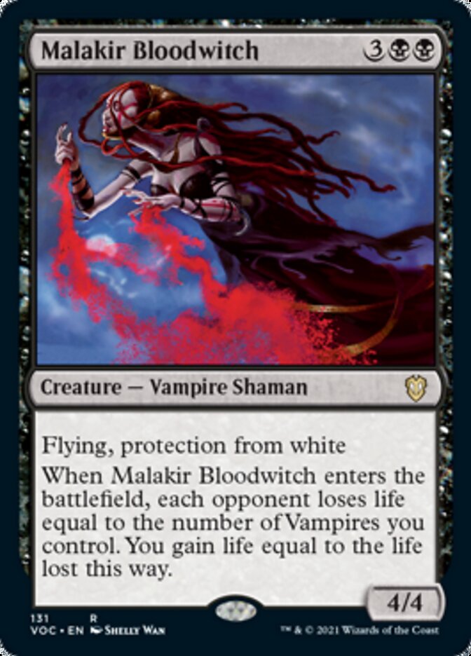 Malakir Bloodwitch [Innistrad: Crimson Vow Commander] (VOC 131)