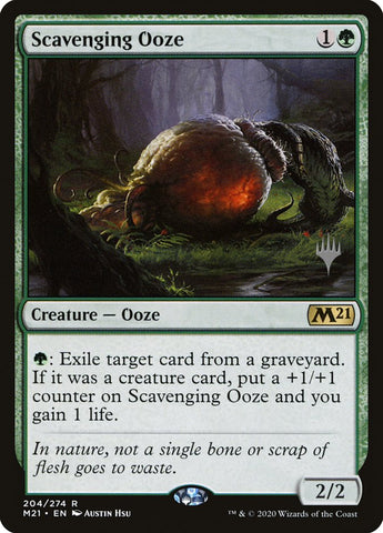Scavenging Ooze (Promo Pack) [Core Set 2021 Promos] (PM21 204P)