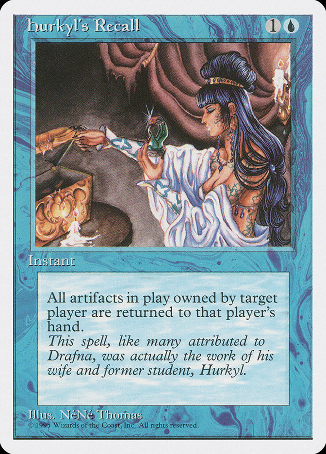 Hurkyl's Recall [Fourth Edition] (4ED 77)