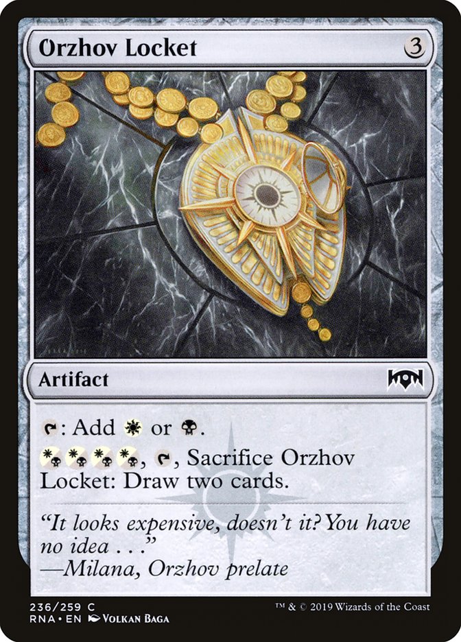 Orzhov Locket [Ravnica Allegiance] (RNA 236)