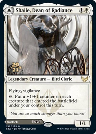 Shaile, Dean of Radiance // Embrose, Dean of Shadow [Strixhaven: School of Mages Prerelease Promos] (PSTX 158)