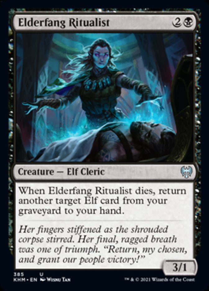 Elderfang Ritualist [Kaldheim] (KHM 385)