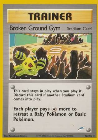 Broken Ground Gym (92/105) [Neo Destiny]