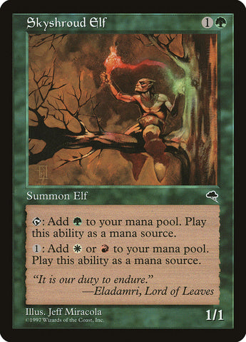 Skyshroud Elf [Tempest] (TMP 255)