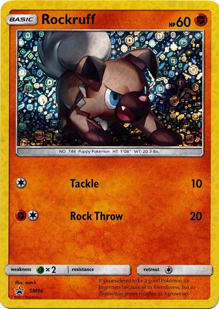 Rockruff (General Mills Promo) (SM06) [Sun & Moon: Black Star Promos]