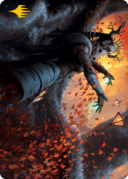 Dawnhart Rejuvenator Art Card (Gold-Stamped Signature) [Innistrad: Midnight Hunt Art Series] (AMID 49)