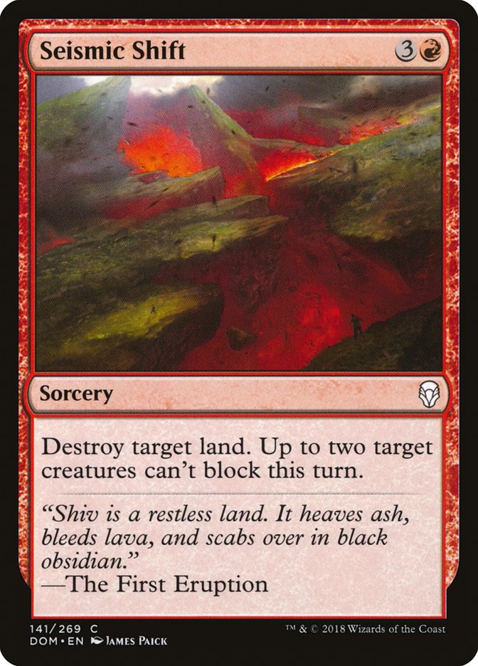 Seismic Shift [Dominaria] (DOM 141)