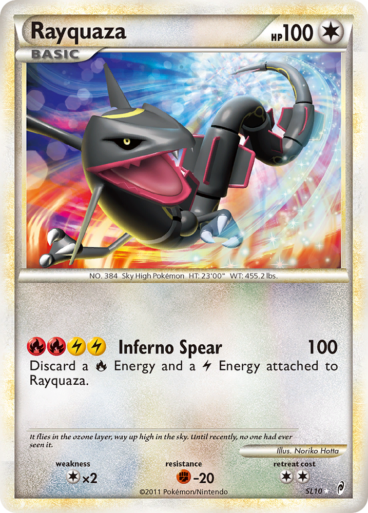 Rayquaza (SL10) [Call of Legends]