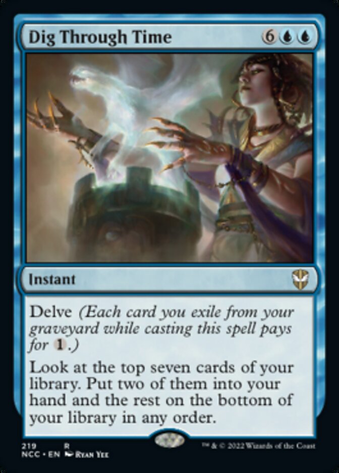 Dig Through Time [Streets of New Capenna Commander] (NCC 219)