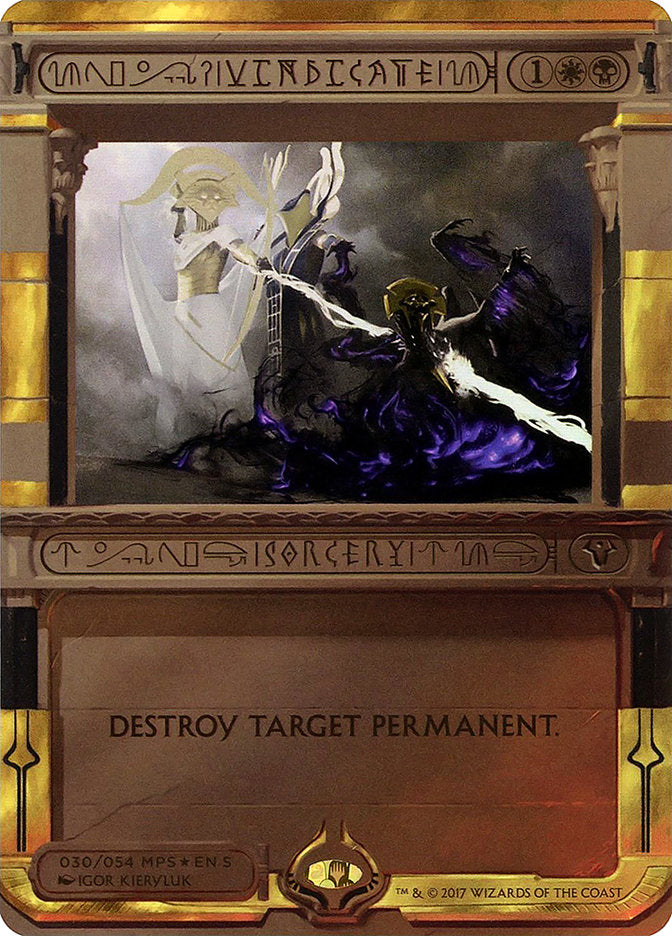 Vindicate (Invocation) [Amonkhet Invocations] (MP2 30)