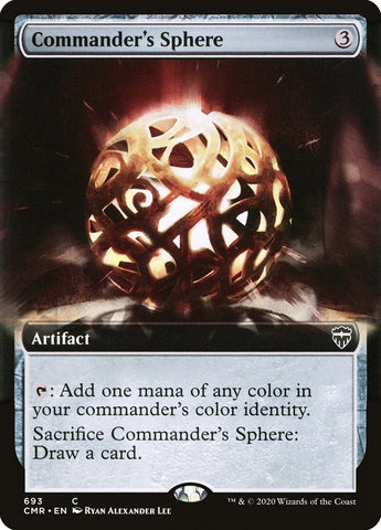Commander's Sphere (Extended) [Commander Legends] (CMR 693)