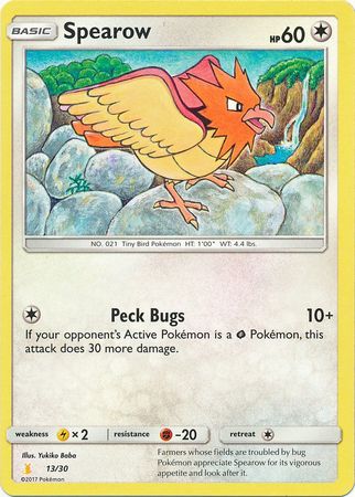 Spearow (13/30) [Sun & Moon: Trainer Kit - Lycanroc & Alolan Raichu]