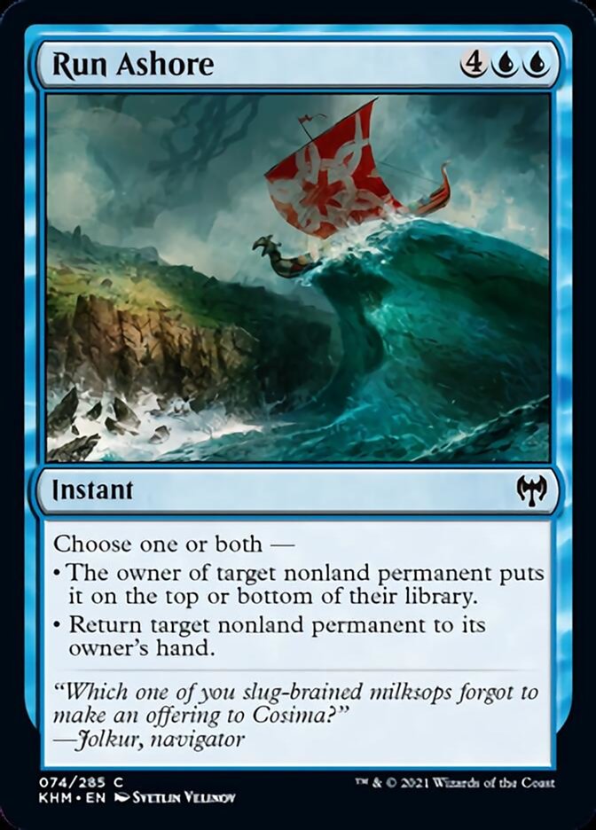 Run Ashore [Kaldheim] (KHM 74)