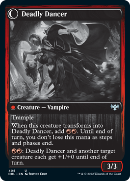 Alluring Suitor // Deadly Dancer [Innistrad: Double Feature] (DBL 408)