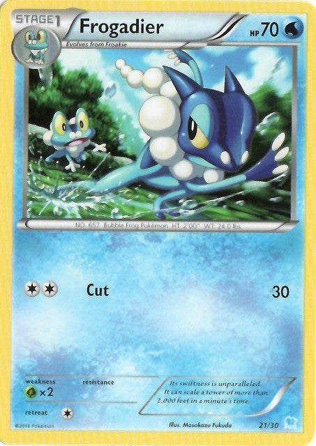 Frogadier (21/30) [XY: Trainer Kit - Pikachu Libre & Suicune]