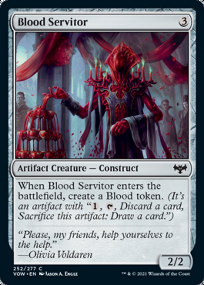 Blood Servitor [Innistrad: Crimson Vow] (VOW 252)