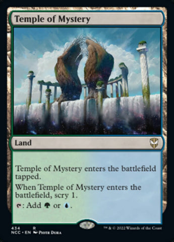 Temple of Mystery [Streets of New Capenna Commander] (NCC 434)