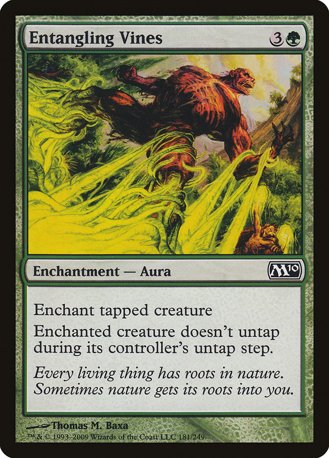 Entangling Vines [Magic 2010] (M10 181)