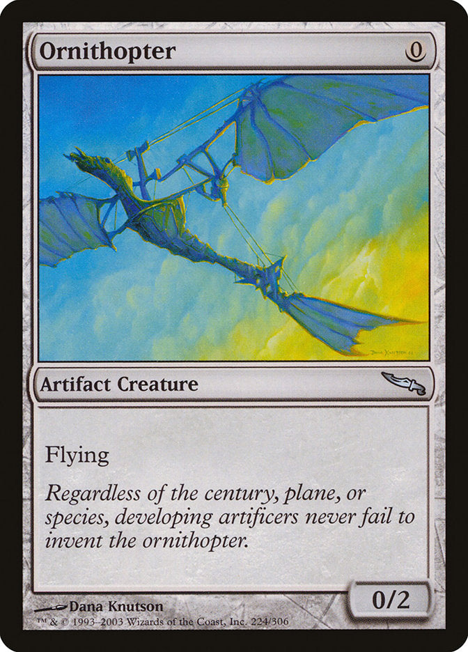 Ornithopter [Mirrodin] (MRD 224)