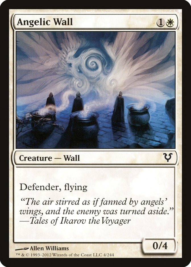 Angelic Wall [Avacyn Restored] (AVR 4)