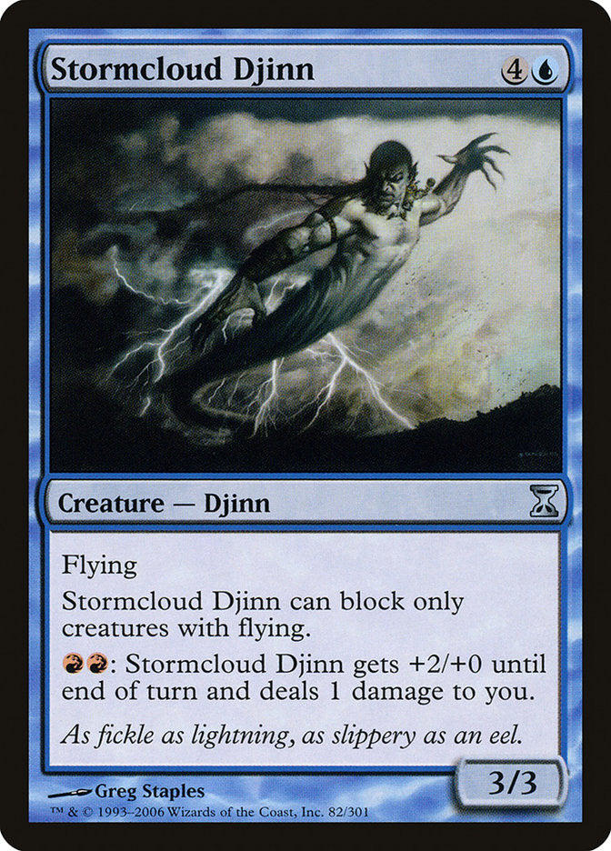Stormcloud Djinn [Time Spiral] (TSP 82)