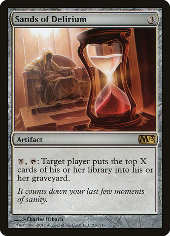 Sands of Delirium [Magic 2013] (M13 216)