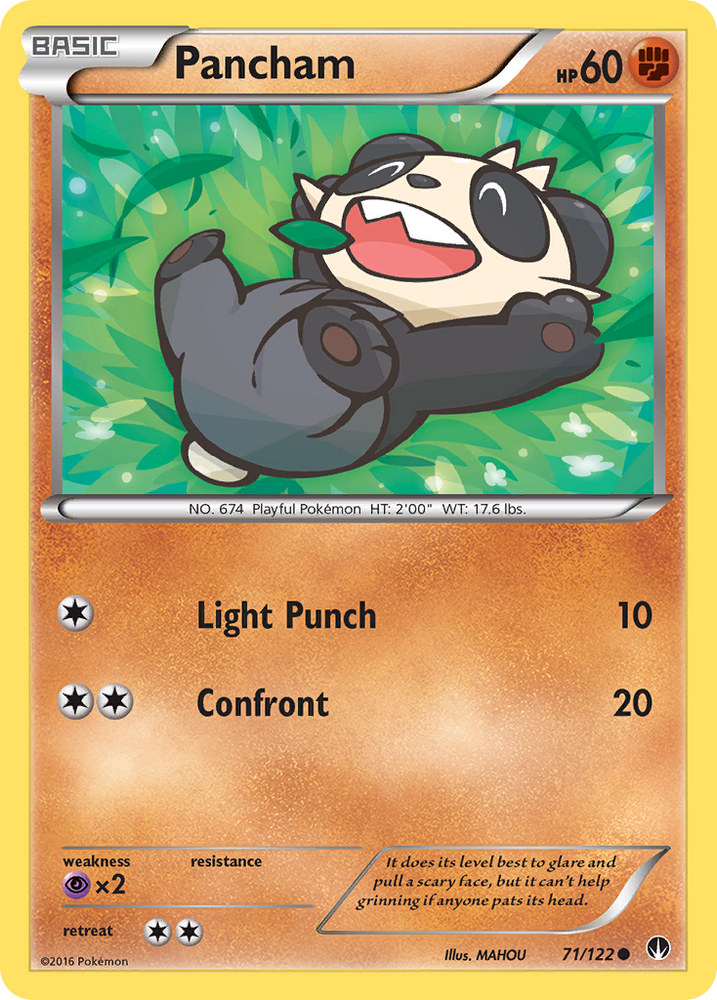 Pancham (71/122) [XY: BREAKpoint]