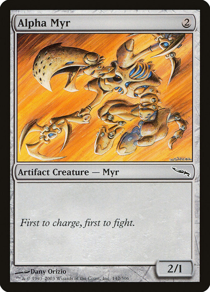 Alpha Myr [Mirrodin] (MRD 142)