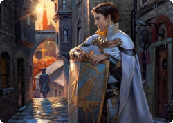 Dennick, Pious Apprentice Art Card [Innistrad: Midnight Hunt Art Series] (AMID 58)