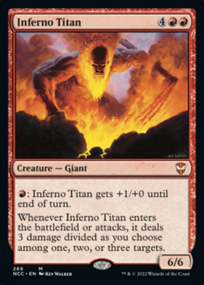 Inferno Titan [Streets of New Capenna Commander] (NCC 269)
