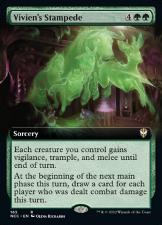 Vivien's Stampede [Streets of New Capenna Commander] (NCC 165)