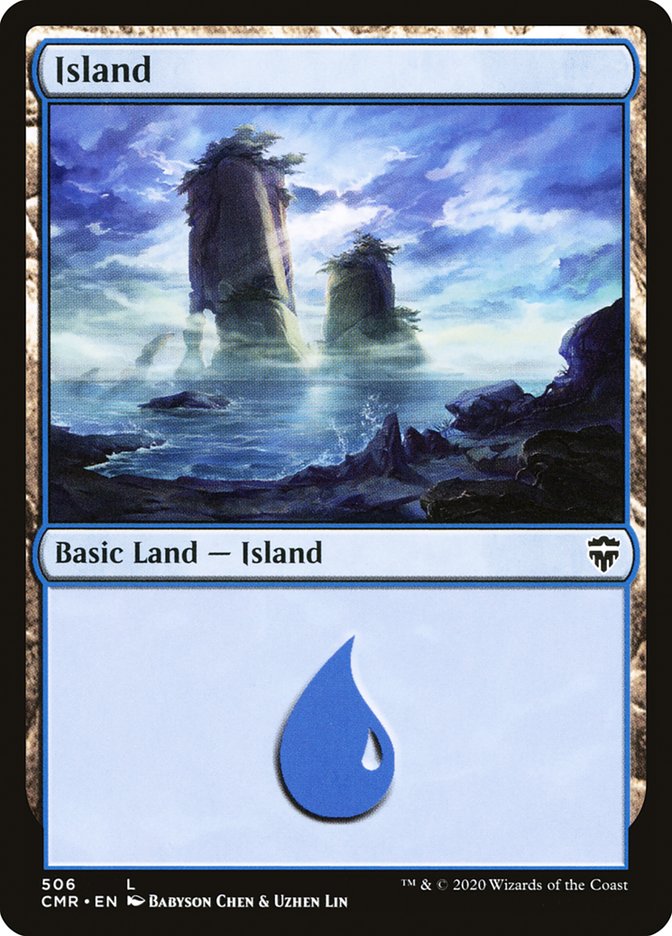 Island (#506) [Commander Legends] (CMR 506)