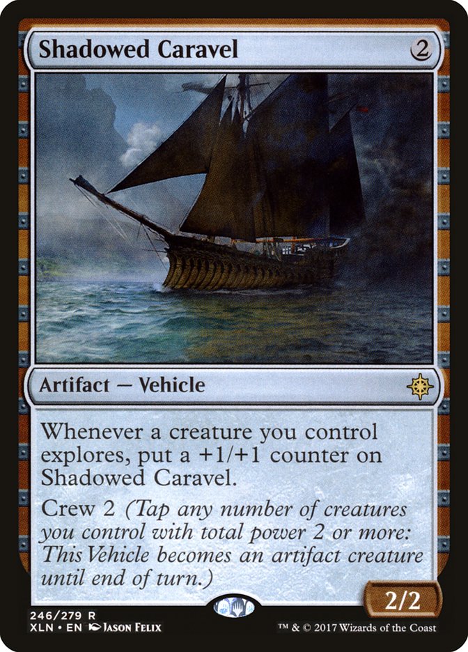 Shadowed Caravel [Ixalan] (XLN 246)