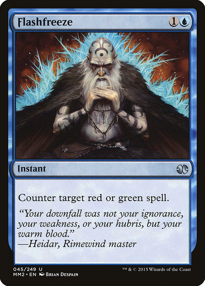 Flashfreeze [Modern Masters 2015] (MM2 45)